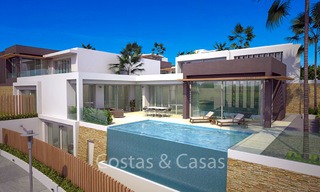Charming luxury design villas with sea, mountain and golf views for sale, Riviera del Sol, Mijas, Costa del Sol 6502 