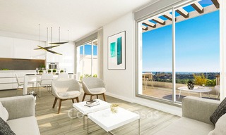 Spacious ultra-modern apartments with stunning sea views for sale, New Golden Mile, Marbella - Estepona 6540 
