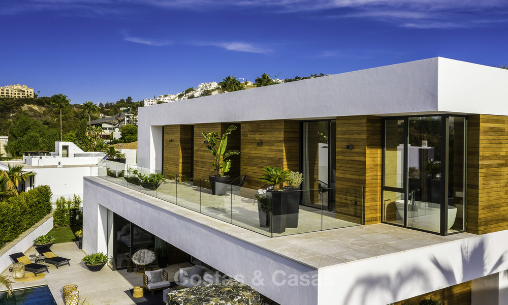 Superb new modern luxury villa in a top class golf resort for sale, Benahavis - Marbella 17176