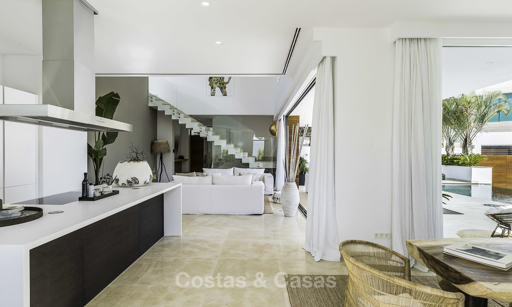 Superb new modern luxury villa in a top class golf resort for sale, Benahavis - Marbella 17187