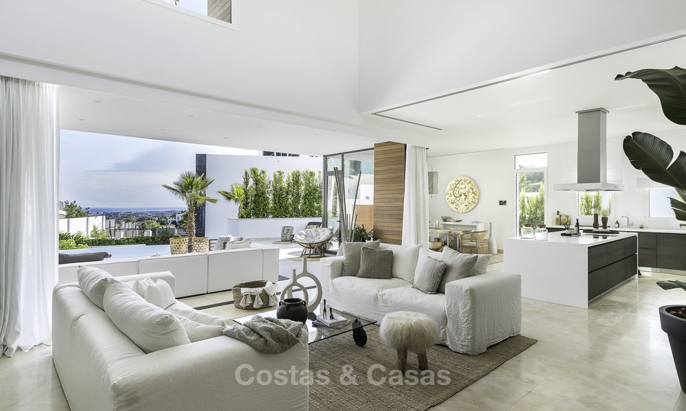 Superb new modern luxury villa in a top class golf resort for sale, Benahavis - Marbella 17188