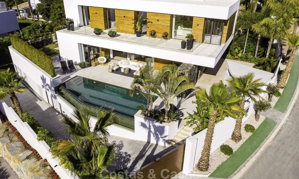 Superb new modern luxury villa in a top class golf resort for sale, Benahavis - Marbella 19574