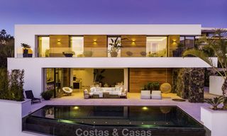 Superb new modern luxury villa in a top class golf resort for sale, Benahavis - Marbella 19575 