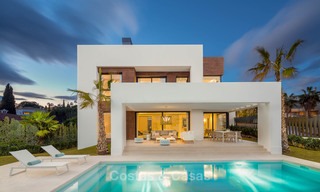 Stylish contemporary designer villas for sale on the New Golden Mile, Marbella - Estepona 6628 