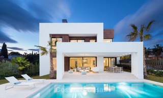 Stylish contemporary designer villas for sale on the New Golden Mile, Marbella - Estepona 6630 