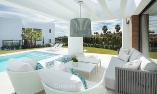 Stylish contemporary designer villas for sale on the New Golden Mile, Marbella - Estepona 6636 