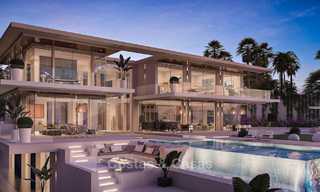 Impressive new-built Californian style modern villa for sale, with magnificent sea views, Benahavis - Marbella 6764 
