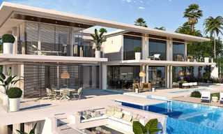 Impressive new-built Californian style modern villa for sale, with magnificent sea views, Benahavis - Marbella 6765 
