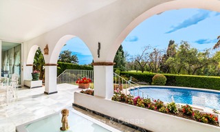 Andalusian style front line golf villa for sale - Marbella 6804 