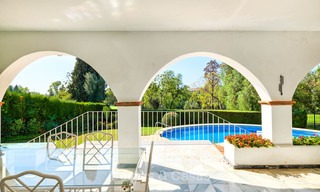 Andalusian style front line golf villa for sale - Marbella 6835 