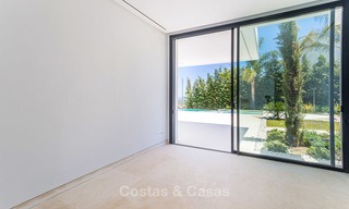 Majestic modern villa with panoramic sea views for sale, front-line golf, Benahavis - Marbella 6841 