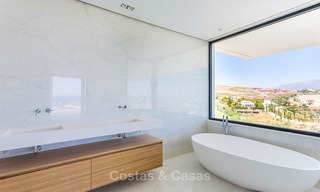 Majestic modern villa with panoramic sea views for sale, front-line golf, Benahavis - Marbella 6845 
