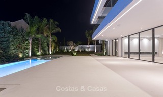 Majestic modern villa with panoramic sea views for sale, front-line golf, Benahavis - Marbella 6865 