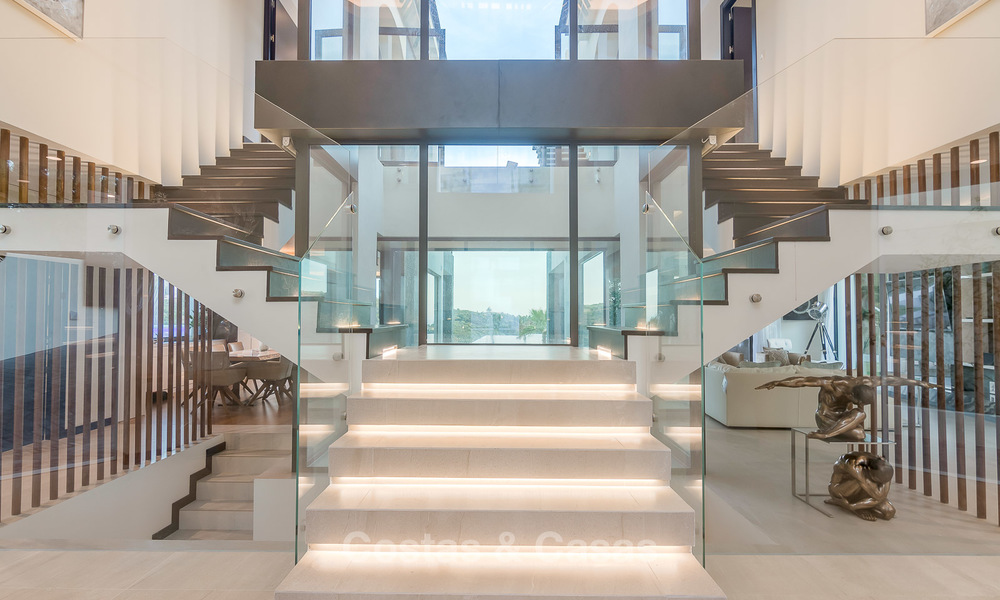 Sumptuous new built designer villa for sale in an exclusive gated urbanisation, Benahavis - Marbella 6925