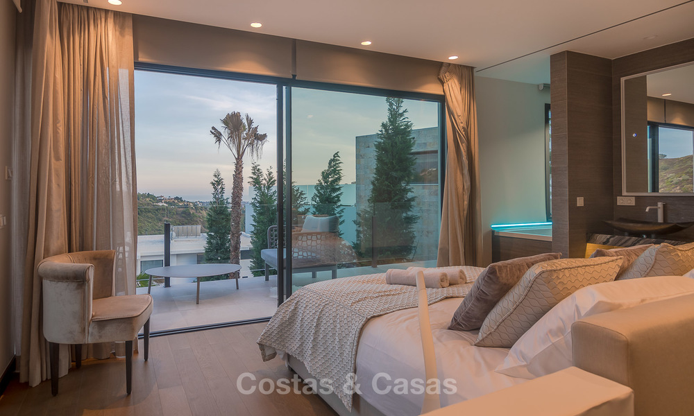 Sumptuous new built designer villa for sale in an exclusive gated urbanisation, Benahavis - Marbella 6929