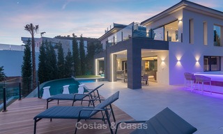 Sumptuous new built designer villa for sale in an exclusive gated urbanisation, Benahavis - Marbella 6935 