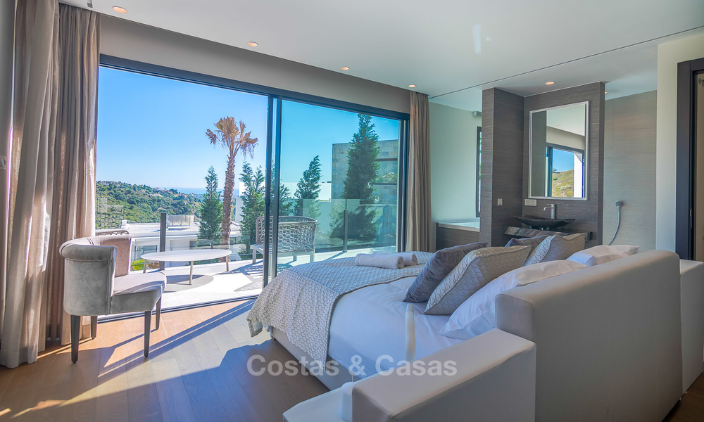 Sumptuous new built designer villa for sale in an exclusive gated urbanisation, Benahavis - Marbella 6942