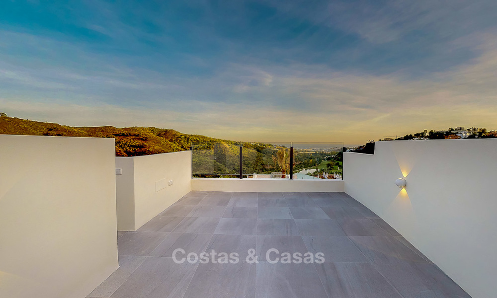 Sumptuous new built designer villa for sale in an exclusive gated urbanisation, Benahavis - Marbella 6946