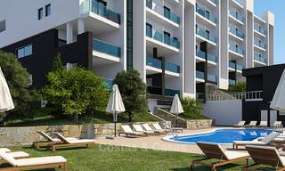 Attractive new apartments with sea and golf views for sale, walking distance to the beach, Manilva - Costa del Sol 7075 