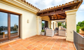 Charming and spacious classical style villa with sea views for sale, gated community, Benahavis - Marbella 7083 