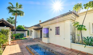 Charming and spacious classical style villa with sea views for sale, gated community, Benahavis - Marbella 7109 