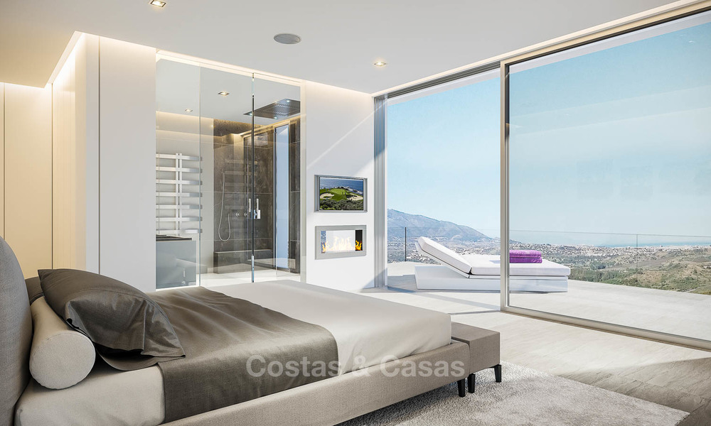 Brand new modern apartments with sea views for sale in a luxury boutique golf resort - La Cala, Mijas, Costa del Sol 7135