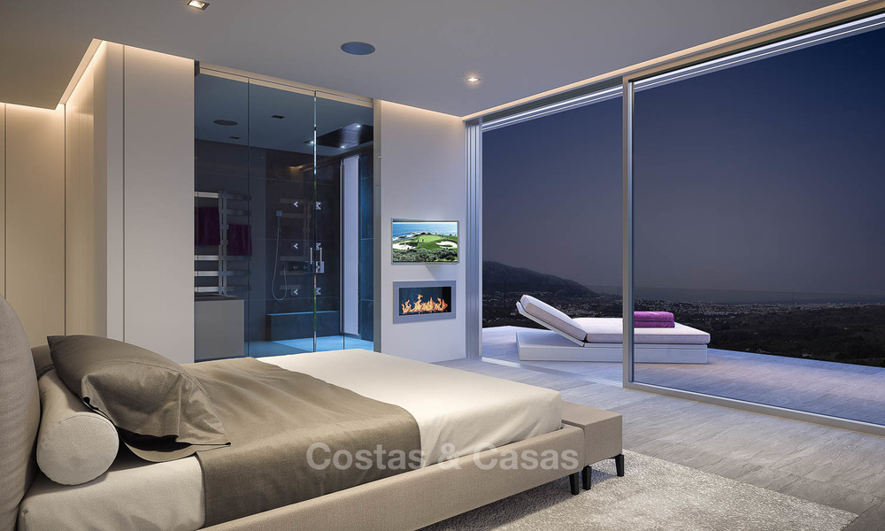 Brand new modern apartments with sea views for sale in a luxury boutique golf resort - La Cala, Mijas, Costa del Sol 7141