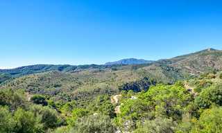 For sale: large building plot with panoramic sea and mountain views in a luxury estate in Benahavis, Marbella 7206 