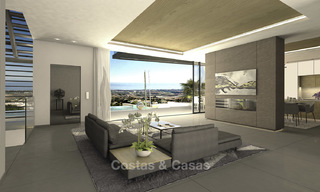 Plot + Modern new luxury villa with panoramic sea views for sale, Marbella 19347 
