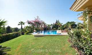 Magnificent rustic-style luxury villa with breath-taking sea and mountain views - Golf Valley, Nueva Andalucia, Marbella 7234 