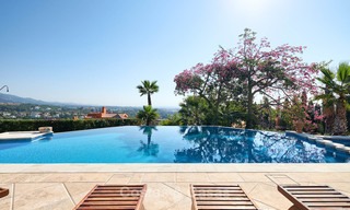 Magnificent rustic-style luxury villa with breath-taking sea and mountain views - Golf Valley, Nueva Andalucia, Marbella 7236 