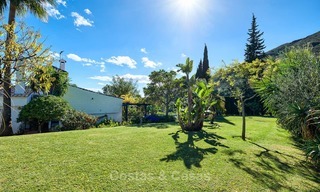 Unique country-house with stunning sea views on a large plot of land for sale, Estepona 7448 