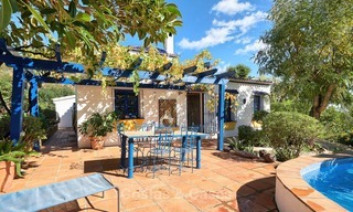 Unique country-house with stunning sea views on a large plot of land for sale, Estepona 7461 