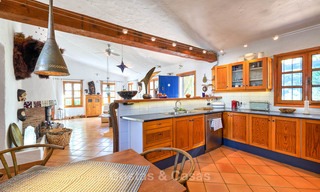 Unique country-house with stunning sea views on a large plot of land for sale, Estepona 7475 