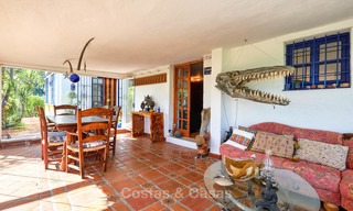Unique country-house with stunning sea views on a large plot of land for sale, Estepona 7484 