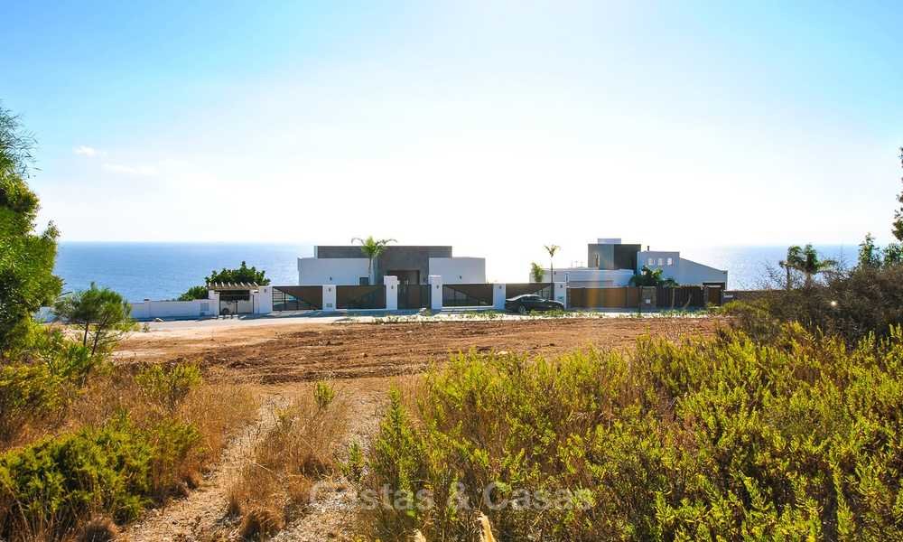Eye catching new-built modern luxury villa with panoramic sea views for sale, close to beach, Manilva, Costa del Sol 7316