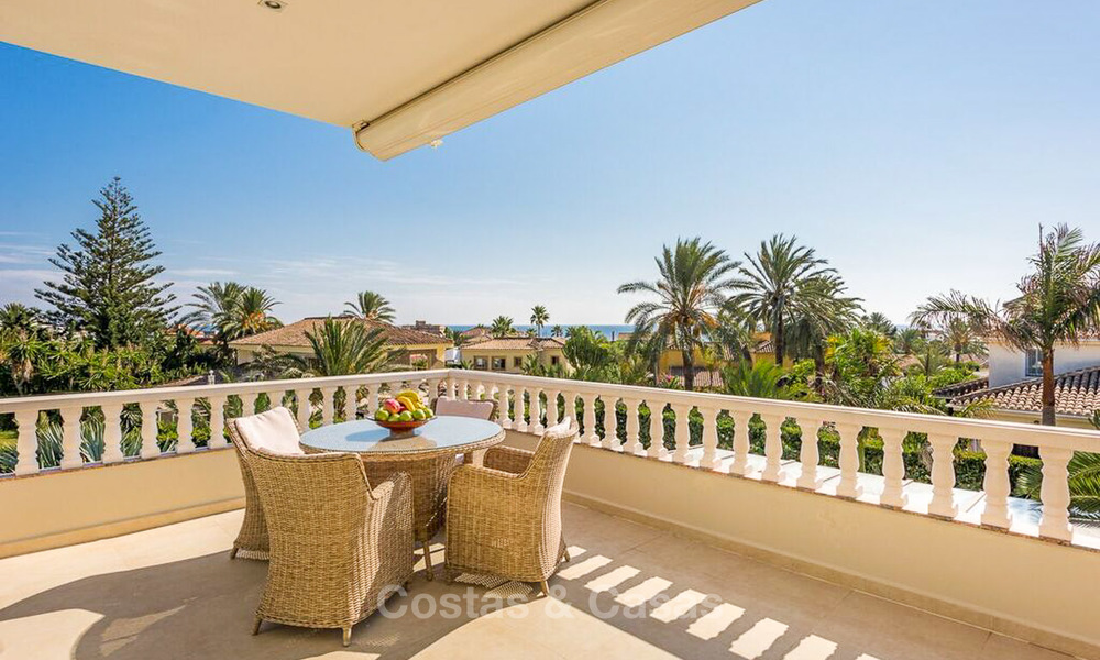 Quintessential Mediterranean style villa for sale, beach side Marbella East 7421