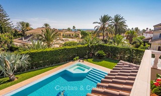 Quintessential Mediterranean style villa for sale, beach side Marbella East 7422 