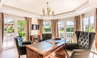 Quintessential Mediterranean style villa for sale, beach side Marbella East 7429 