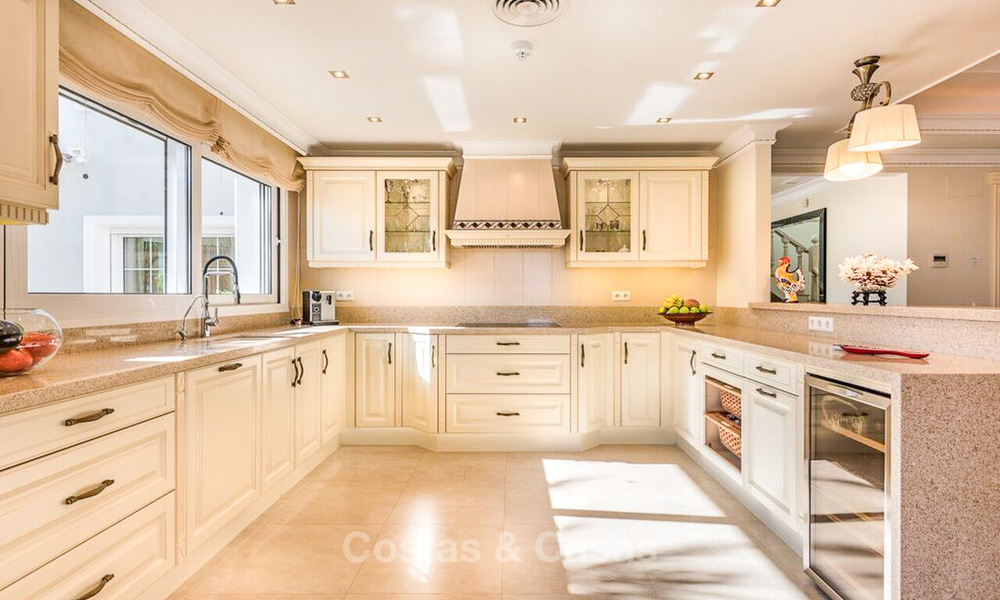 Quintessential Mediterranean style villa for sale, beach side Marbella East 7431