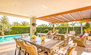 Quintessential Mediterranean style villa for sale, beach side Marbella East 7433 
