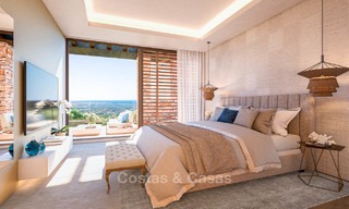 Eco-friendly luxury villas with breath taking sea and valley views for sale, Benahavis - Marbella 7487 