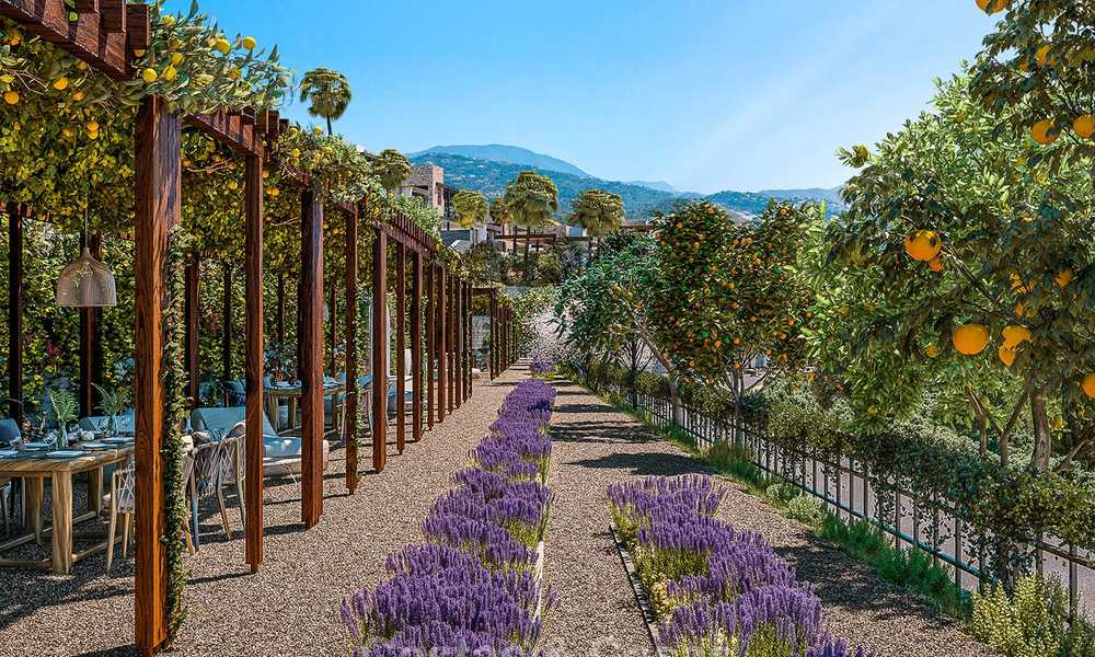 Eco-friendly luxury villas with breath taking sea and valley views for sale, Benahavis - Marbella 7497