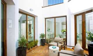 Elegant new turnkey villas with sea views for sale, front line golf, New Golden Mile, Marbella - Estepona 7564 