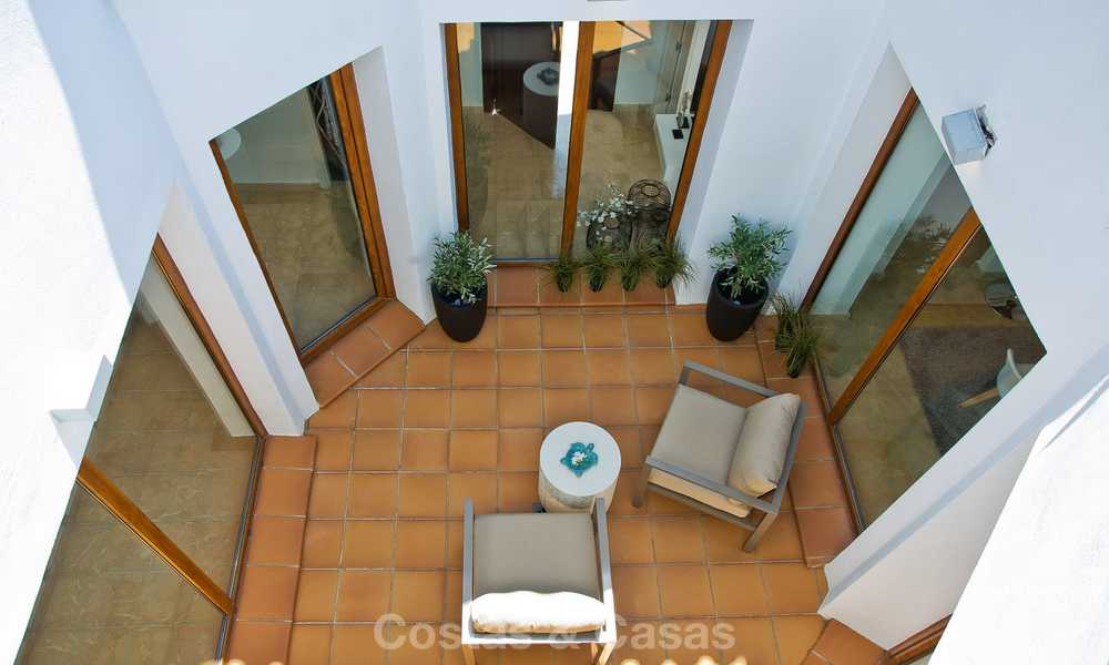 Elegant new turnkey villas with sea views for sale, front line golf, New Golden Mile, Marbella - Estepona 7569