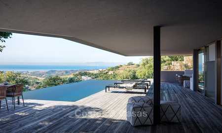 Stunning new-built contemporary villa with breath-taking sea and valley views for sale, Benahavis, Marbella 7640
