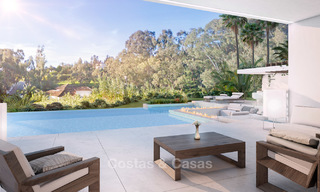 Eye catching new contemporary luxury villa for sale in Nueva Andalucia´s golf valley, Marbella 7666 