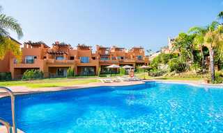 Recently refurbished Andalusian style townhouse near golf course for sale, Benahavis, Marbella 7669 
