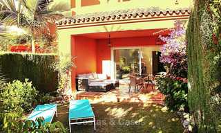 Recently refurbished Andalusian style townhouse near golf course for sale, Benahavis, Marbella 7684 
