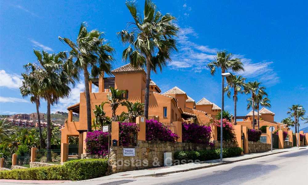 Recently refurbished Andalusian style townhouse near golf course for sale, Benahavis, Marbella 7686